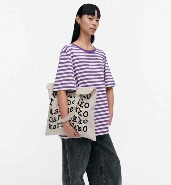 Marimekko「Vankka Logo Placement トートバッグ」|トートバッグ|