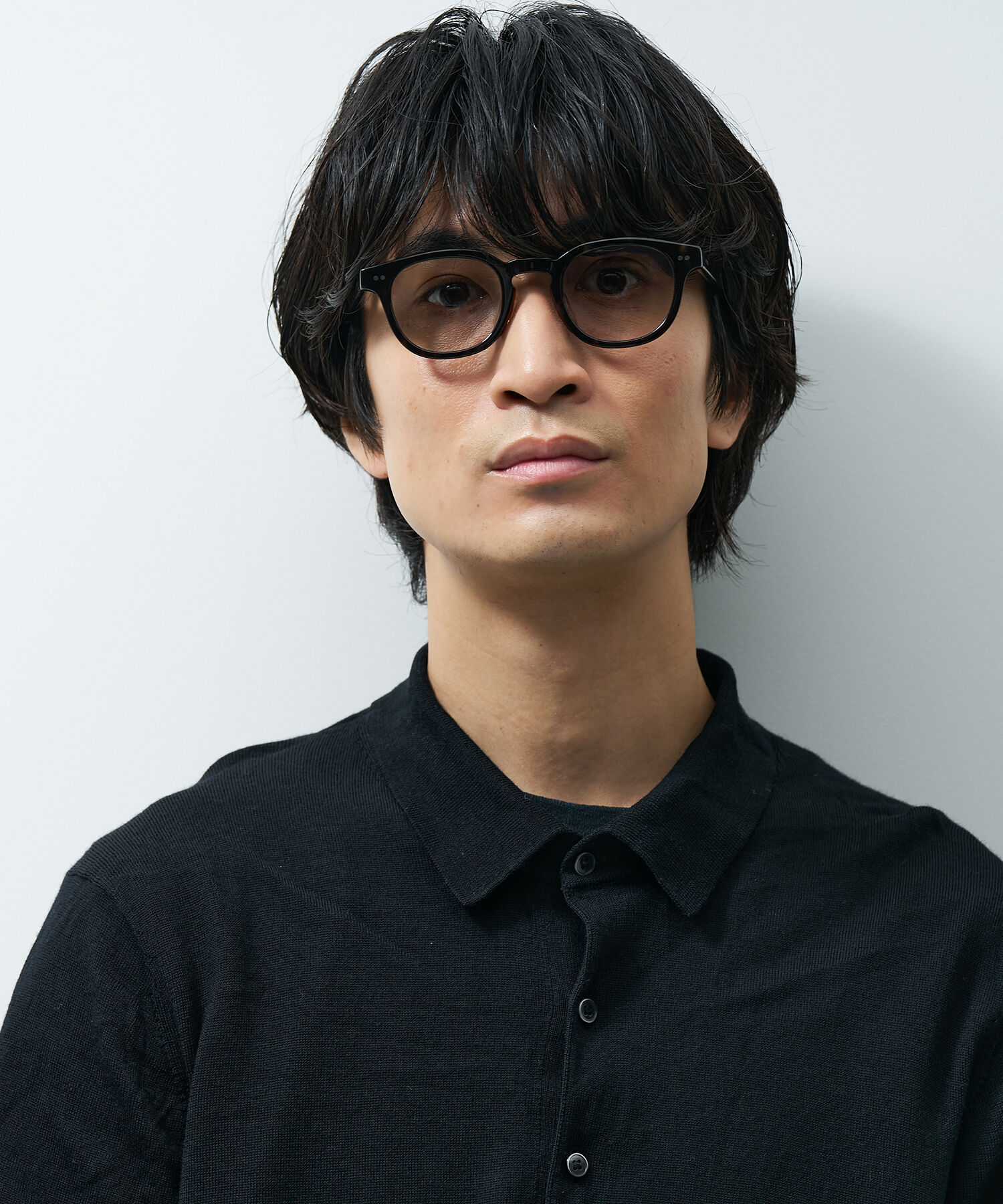  「【WEB限定】ウェリントン型 サングラス  ※一部レンズの色が変わる調光サングラス 紫外線対策」|サングラス|