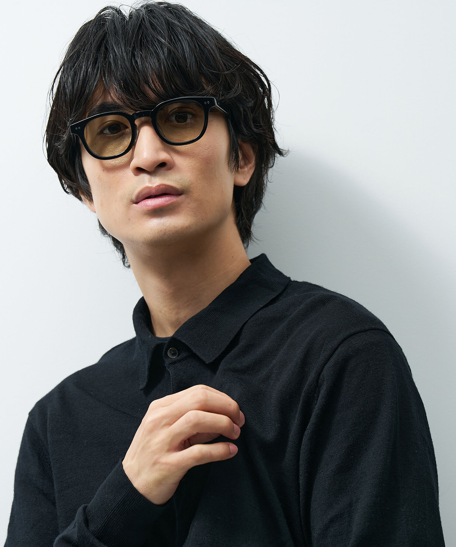  「【WEB限定】ウェリントン型 サングラス  ※一部レンズの色が変わる調光サングラス 紫外線対策」|サングラス|