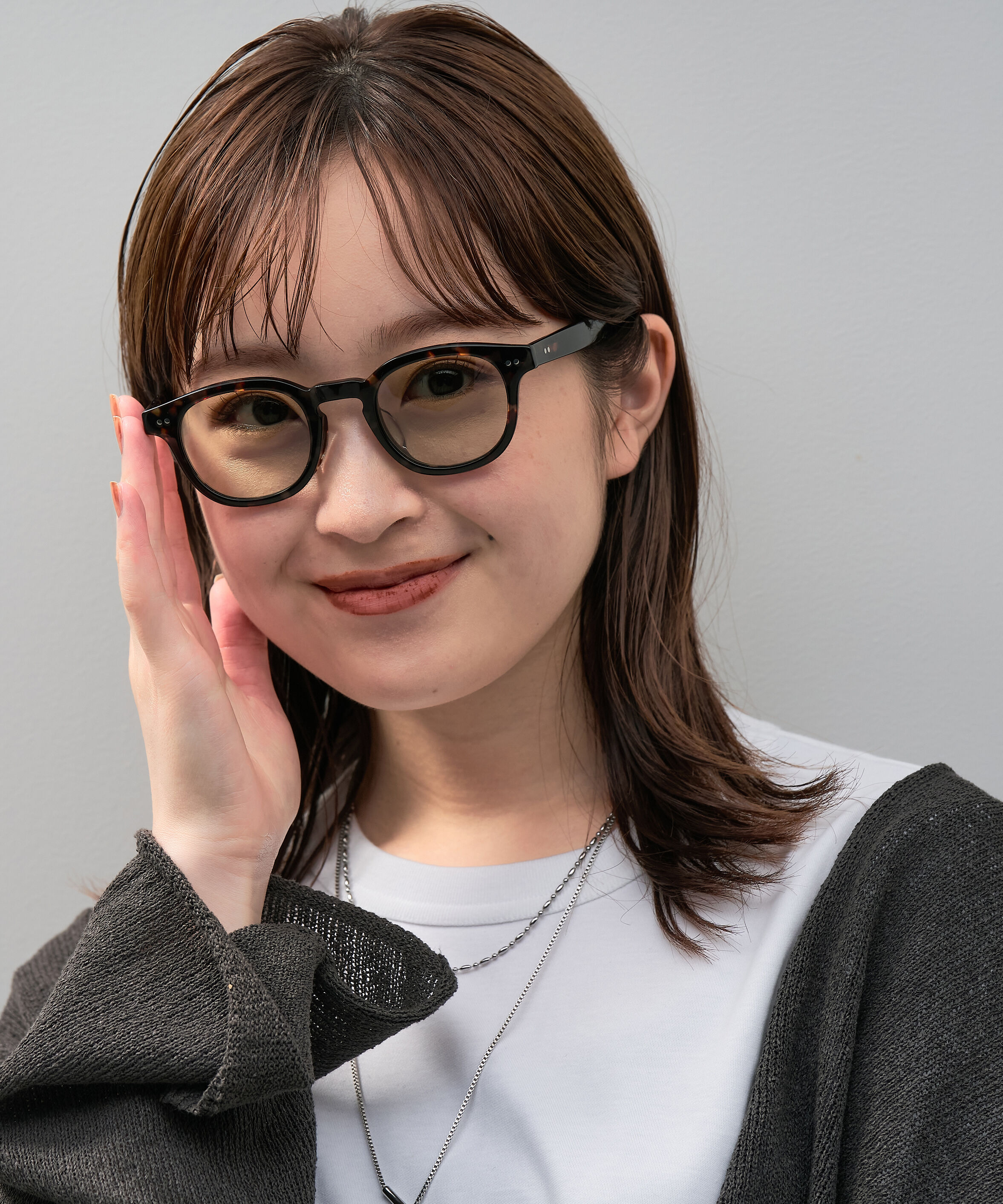  「【WEB限定】ウェリントン型 サングラス  ※一部レンズの色が変わる調光サングラス 紫外線対策」|サングラス|