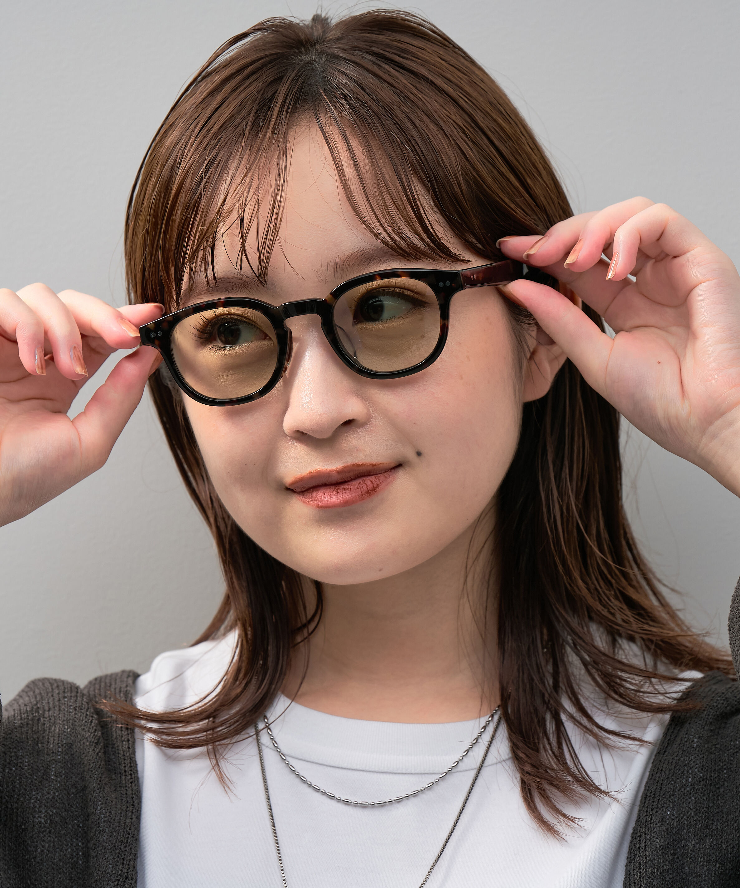  「【WEB限定】ウェリントン型 サングラス  ※一部レンズの色が変わる調光サングラス 紫外線対策」|サングラス|