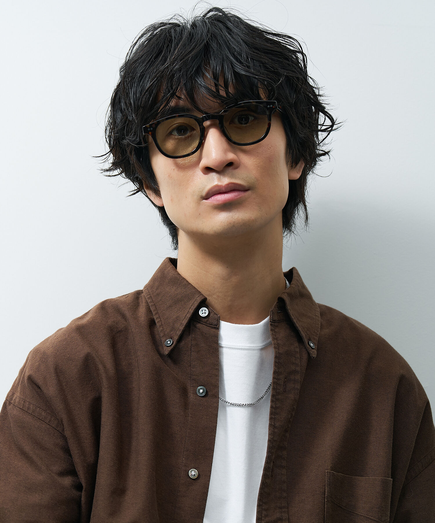  「【WEB限定】ウェリントン型 サングラス  ※一部レンズの色が変わる調光サングラス 紫外線対策」|サングラス|