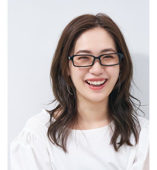  「スクエア型 メガネ｜ユニセックス 上質感のあるフレーム  レンズ交換券付」|メガネ|