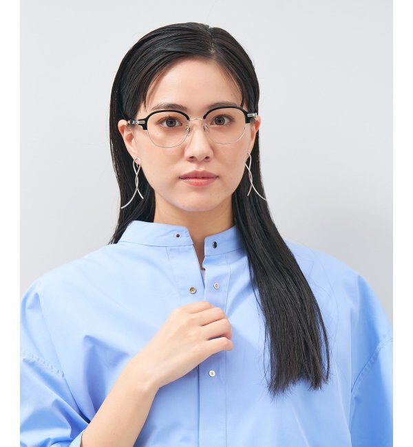  「ウェリントン型 メガネ│ブロー レトロ｜ レンズ交換券付」|メガネ|