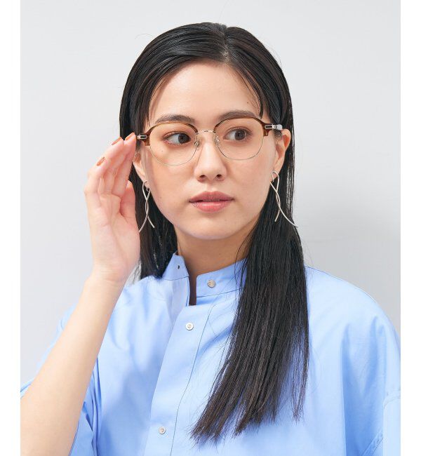  「ウェリントン型 メガネ│ブロー レトロ｜ レンズ交換券付」|メガネ|