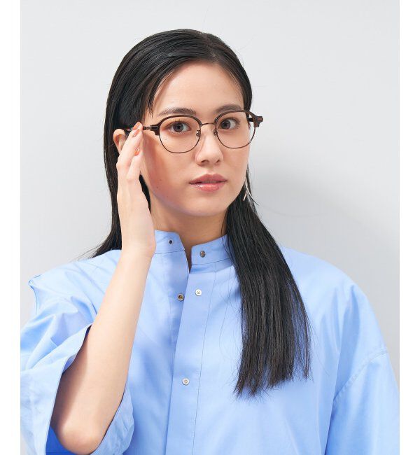  「ウェリントン型 メガネ│ブロー レトロ｜ レンズ交換券付」|メガネ|