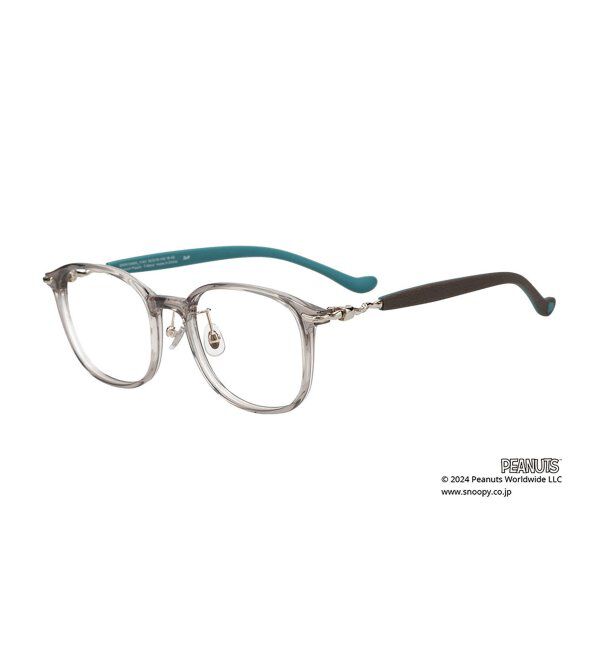  「ウェリントン型 メガネ |  Zoff PEANUTS COLLECTION 4 (ビーグルスカウト モデル)  レンズ交換券付」|メガネ|