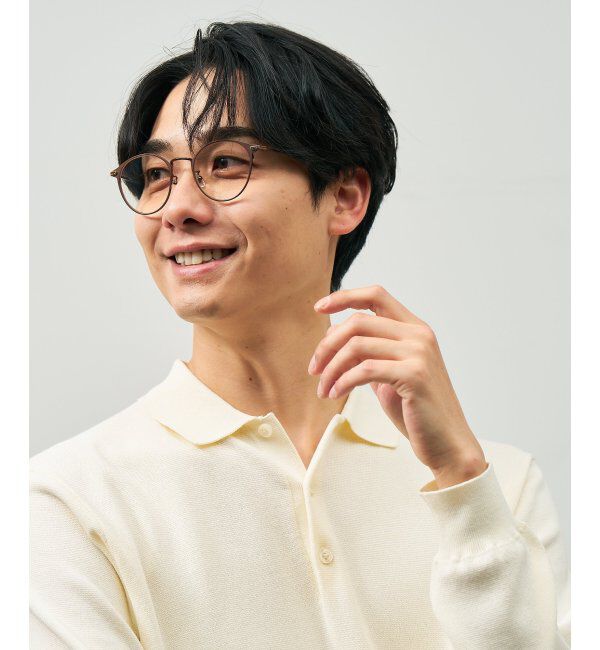  「ボストン型 調光サングラス｜UNITED ARROWS ﾚﾝｽﾞの色が変わる UVカット 紫外線対策 ユナイテッドアローズ」|サングラス|