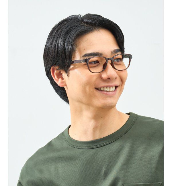  「Zoff｜はぴだんぶい ウェリントン型 メガネ｜伊達・度付きメガネ｜グッズ   レンズ交換券付」|メガネ|