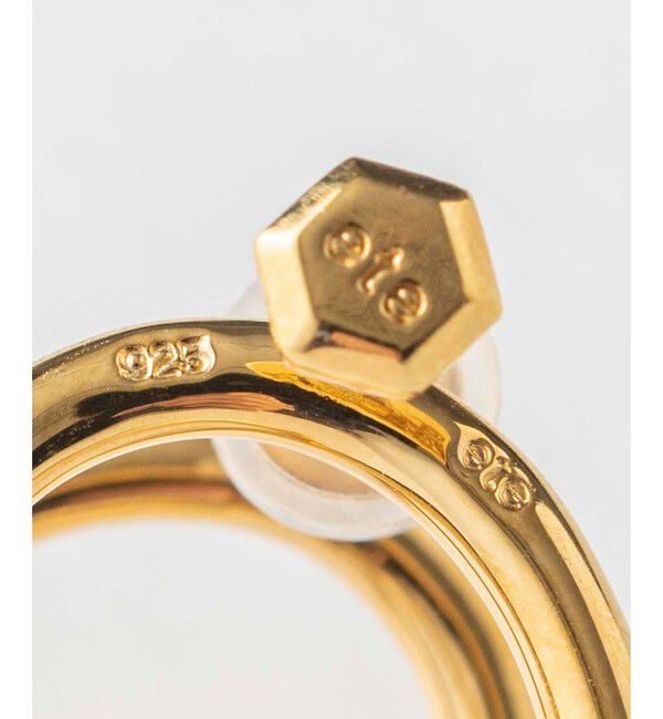 ete「ワンストローク イヤリング」|イヤリング|