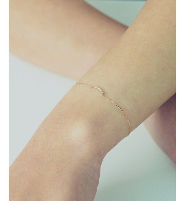 ete「[シェア] K10YGダイヤモンド ブレスレット」|ブレスレット・バングル|