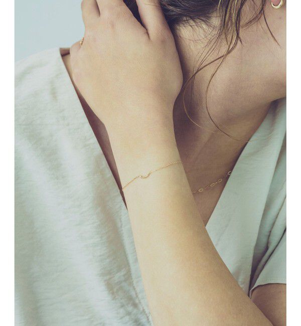 ete「[シェア] K10YGダイヤモンド ブレスレット」|ブレスレット・バングル|