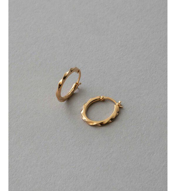 ete「ツイスト フープピアス」|ピアス|