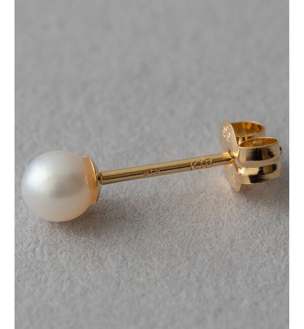 ete「K18YG パール ピアス」|ピアス|