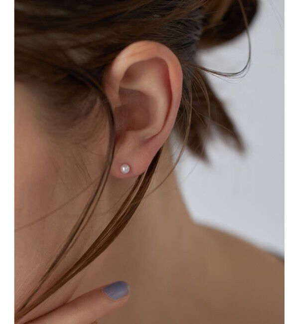 ete「K18YG パール ピアス」|ピアス|