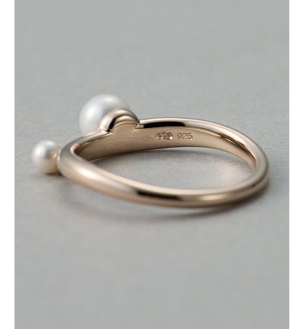 ete「[フォーム] パール リング」|リング|