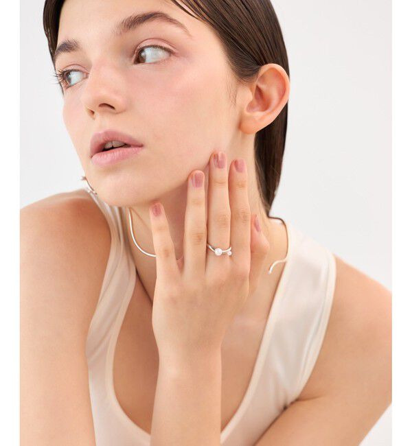 ete「[フォーム] パール リング」|リング|