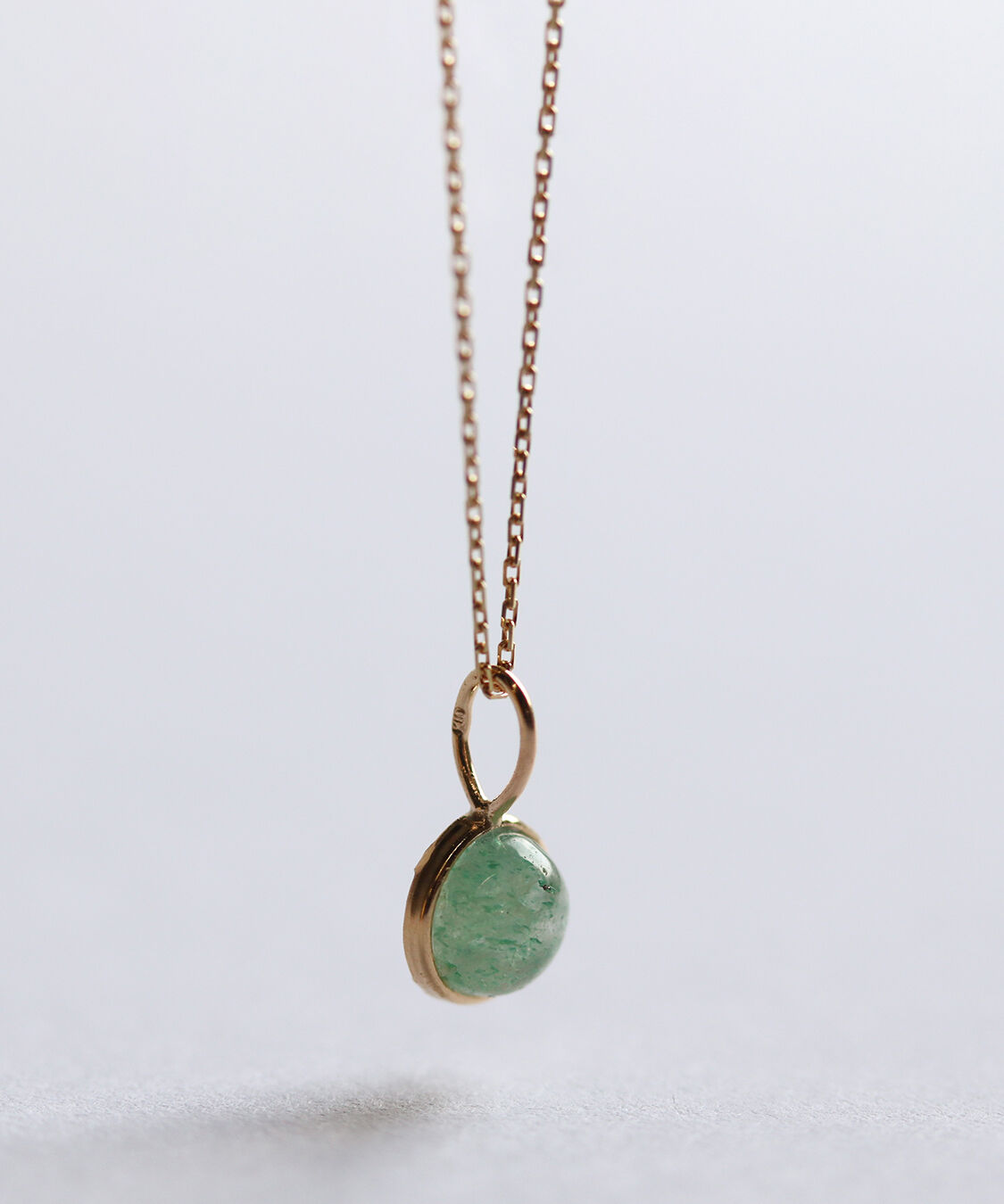  「カラーストーン  ネックレス | K10YG」|ネックレス|