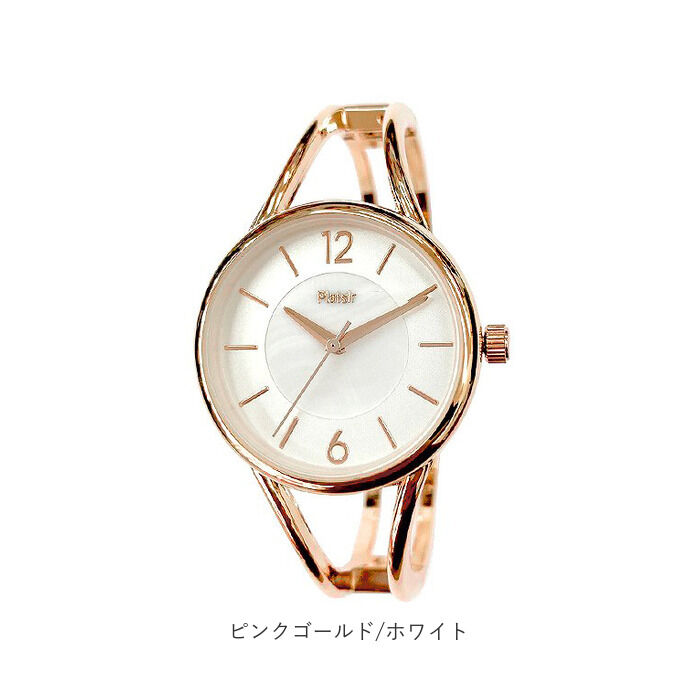 BACKYARD FAMILY「Plaisir プレジール 腕時計 レディース ハングル 通販 ニッケルフリー バングルウォッチ」|腕時計|