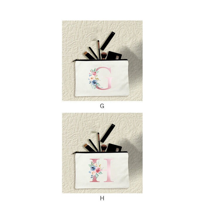 BACKYARD FAMILY「イニシャル ポーチ 通販 コスメポーチ メイクポーチ 化粧 小物入れ 化粧ポーチ 大人かわいい」|ポーチ|