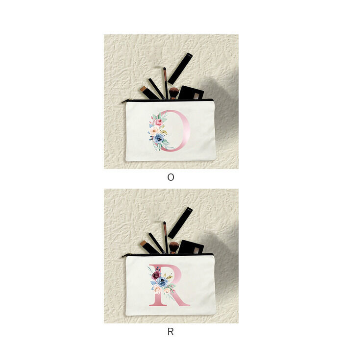 BACKYARD FAMILY「イニシャル ポーチ 通販 コスメポーチ メイクポーチ 化粧 小物入れ 化粧ポーチ 大人かわいい」|ポーチ|