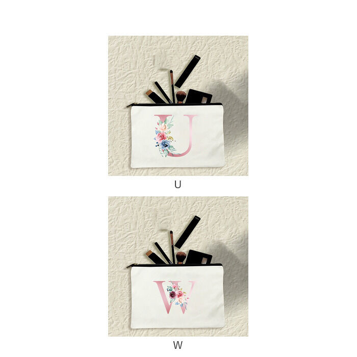 BACKYARD FAMILY「イニシャル ポーチ 通販 コスメポーチ メイクポーチ 化粧 小物入れ 化粧ポーチ 大人かわいい」|ポーチ|