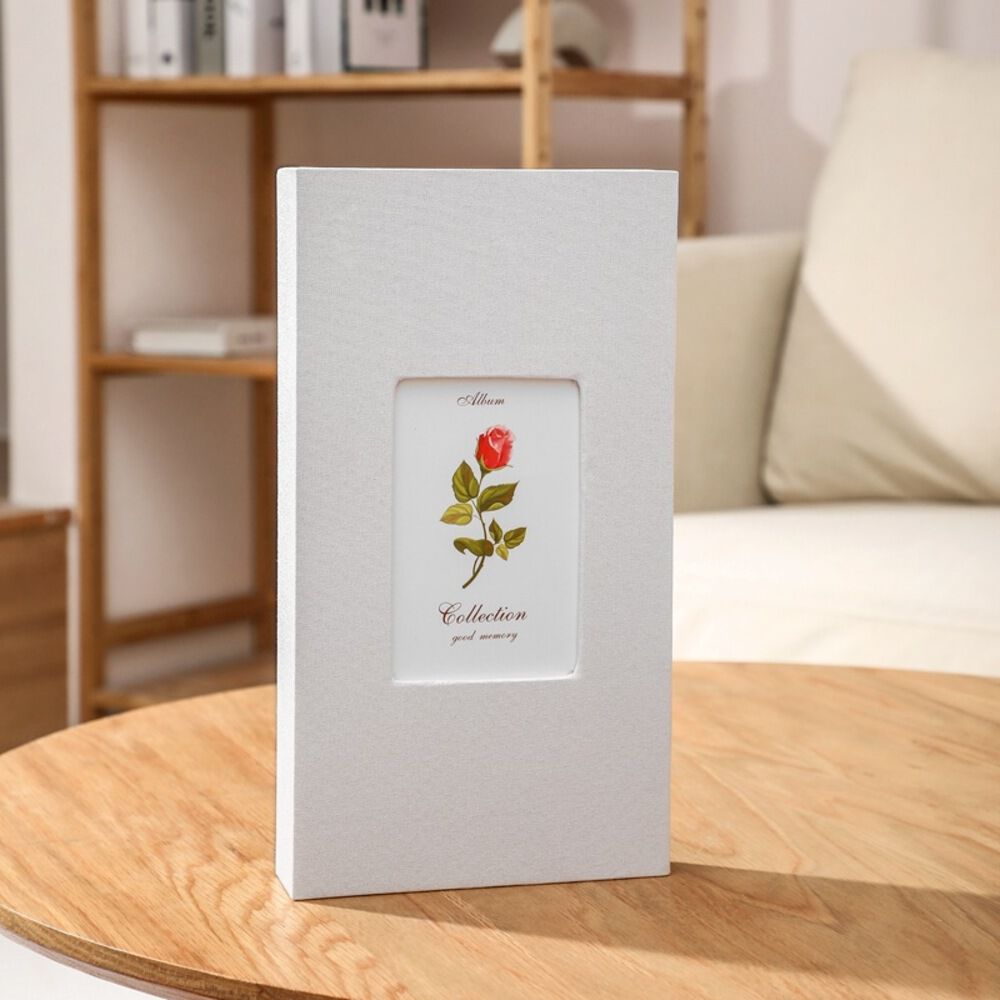 BACKYARD FAMILY「フォトアルバム 300枚 通販 アルバム 写真 フォト 布 表紙 収納 整理 男の子 女の子 子供」|その他|ホワイト1