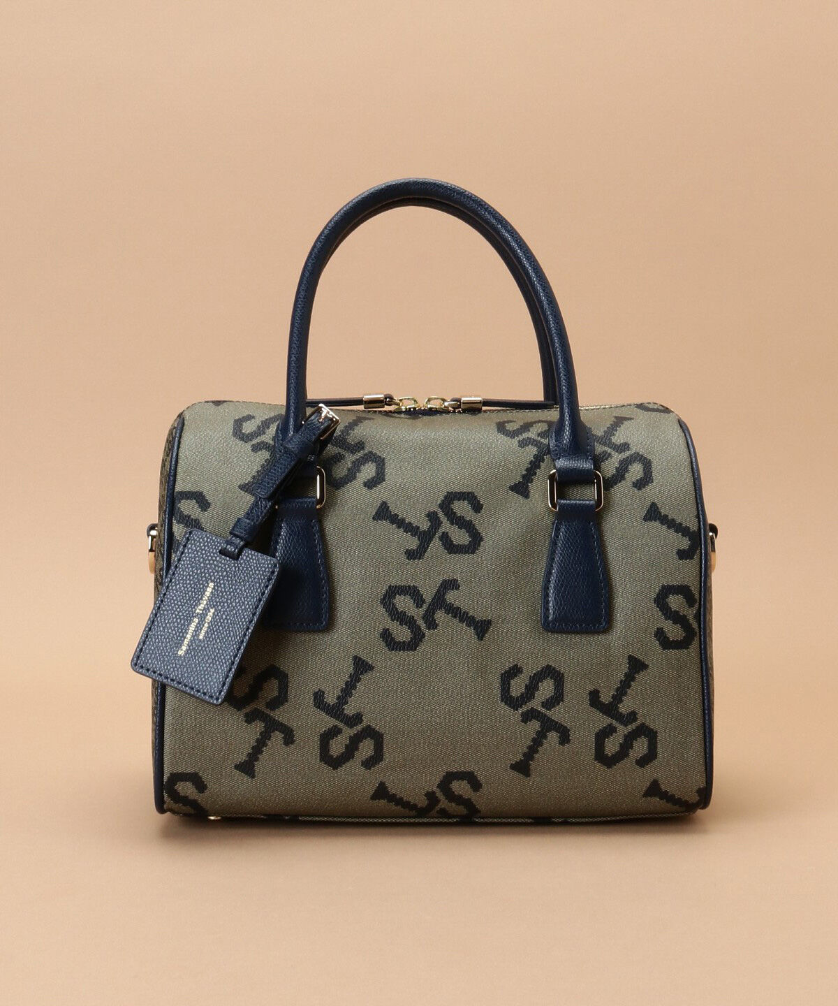 Samantha Thavasa「STヌーベルオレール ボストンバッグ」|ボストンバッグ|ネイビー