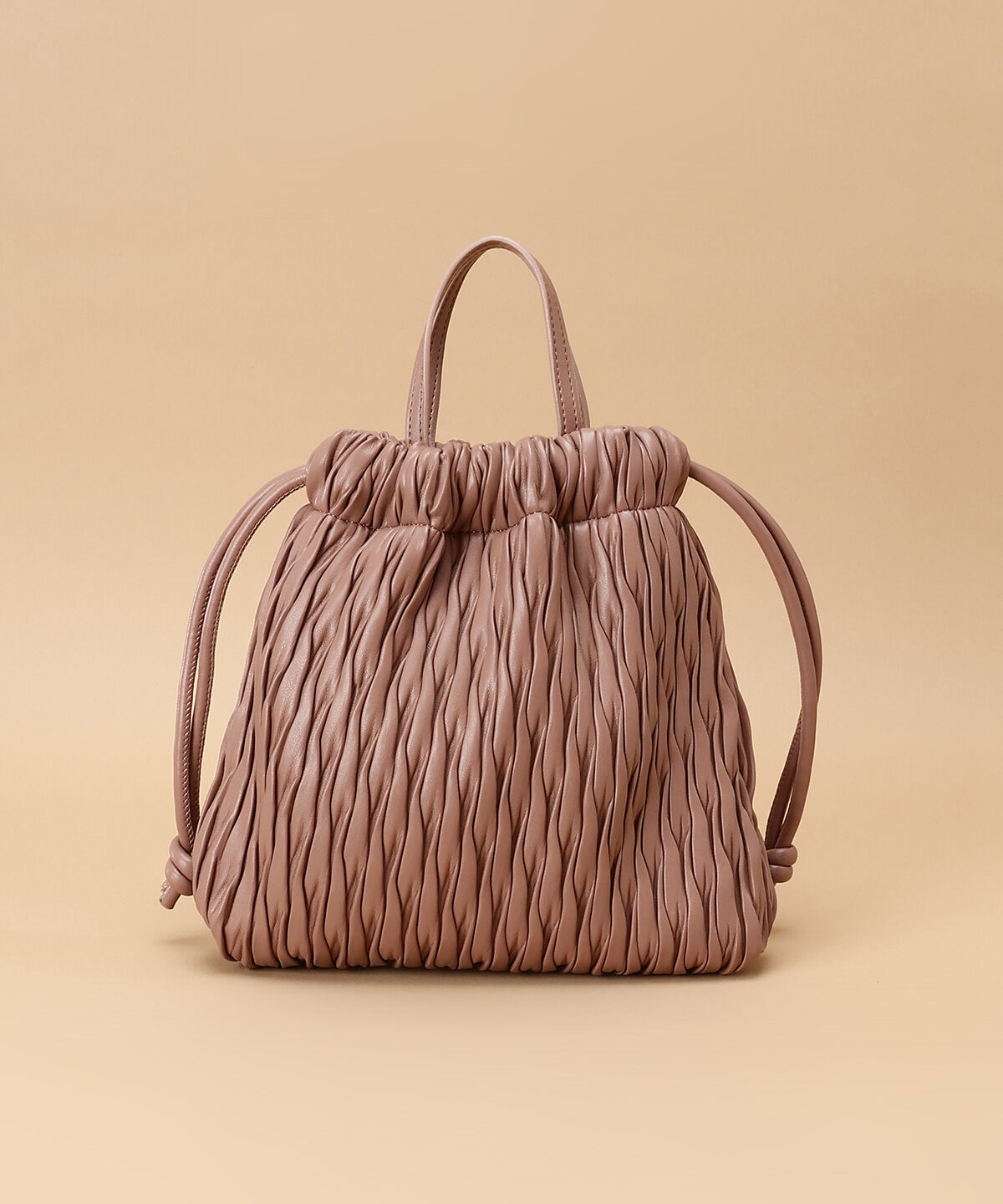 Samantha Thavasa「プリーツ巾着バッグ」|その他|