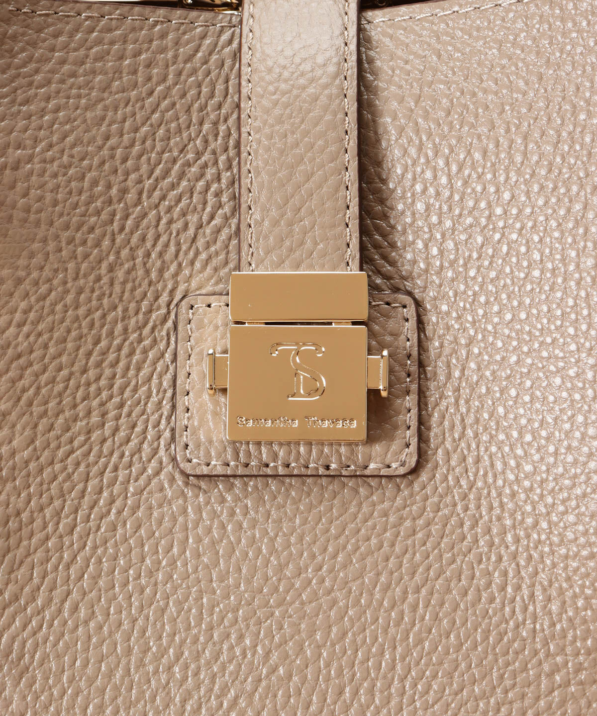 Samantha Thavasa「スクエア金具 シンプルトートバッグ」|トートバッグ|