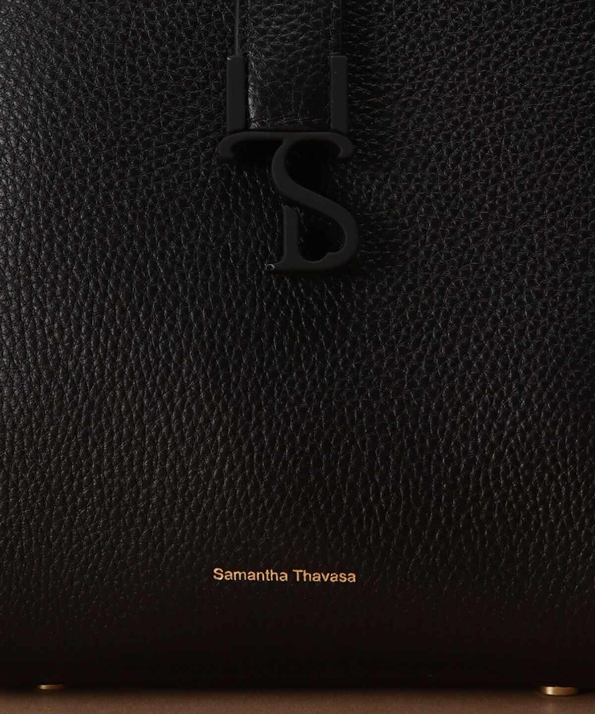 Samantha Thavasa「マットアイコン レザーハンドバッグ 小サイズ」|ハンドバッグ|