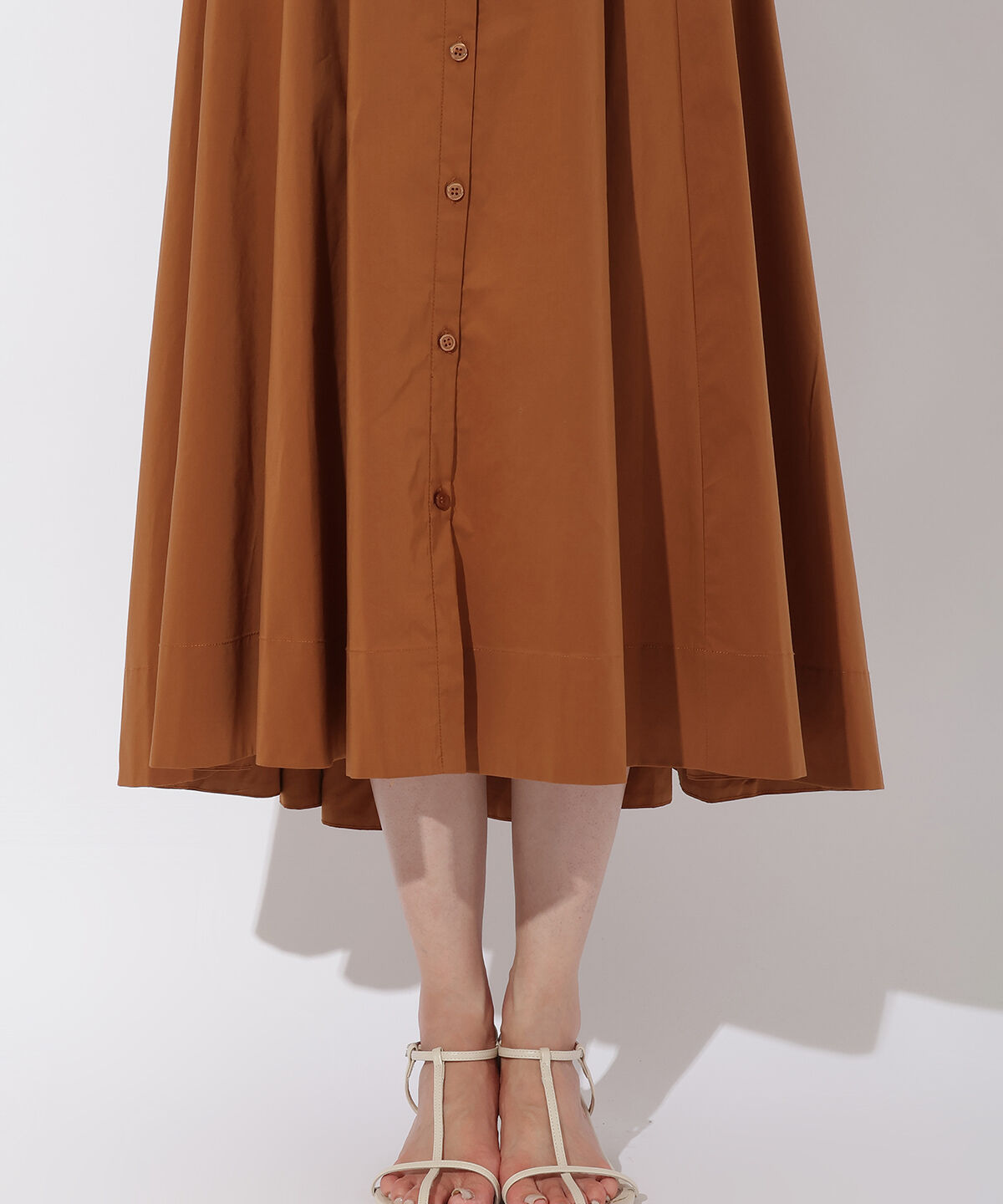 アンドクチュール「コルセットシャツワンピース」|ワンピース|