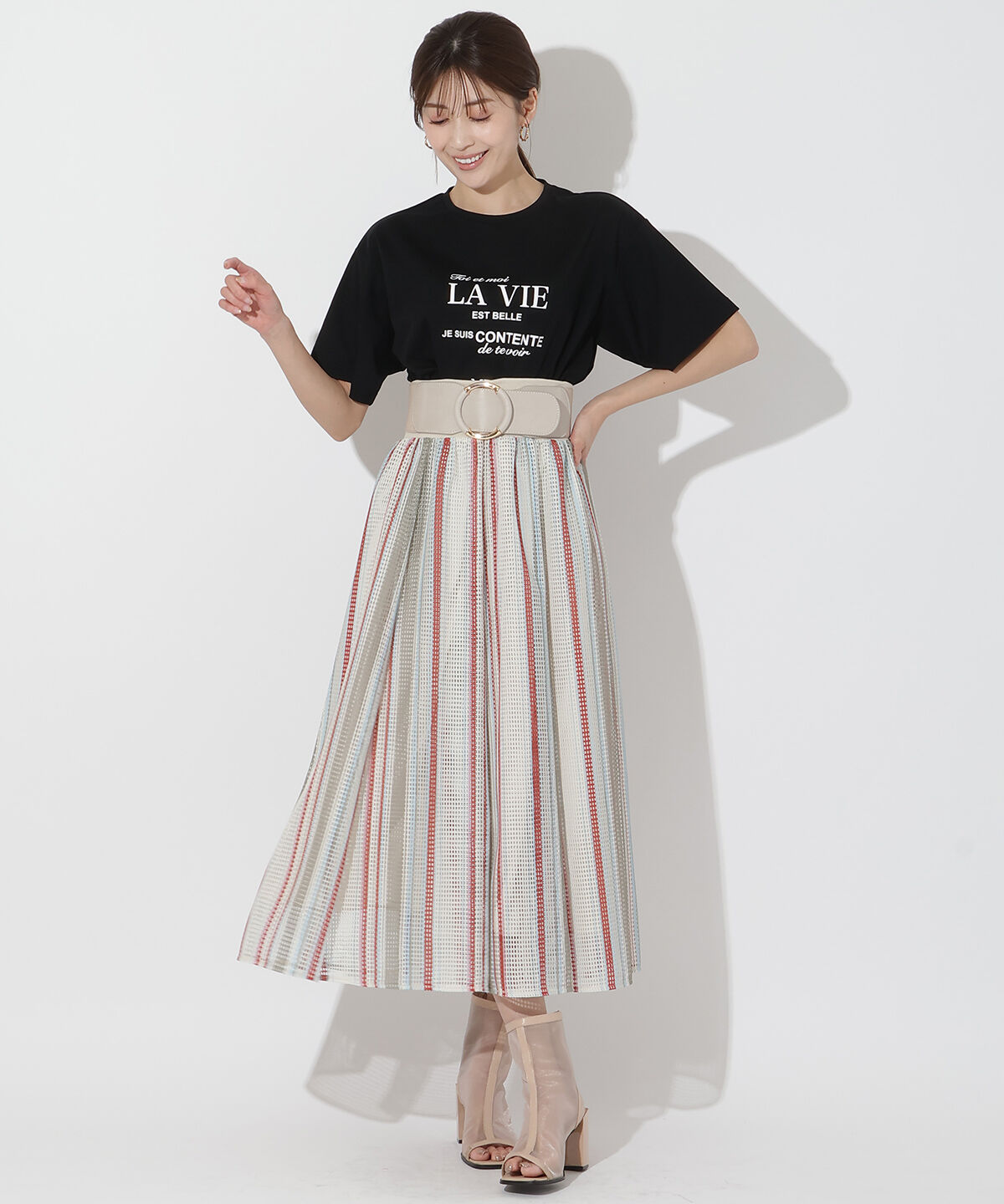 アンドクチュール「ロゴTシャツ」|Tシャツ・カットソー|