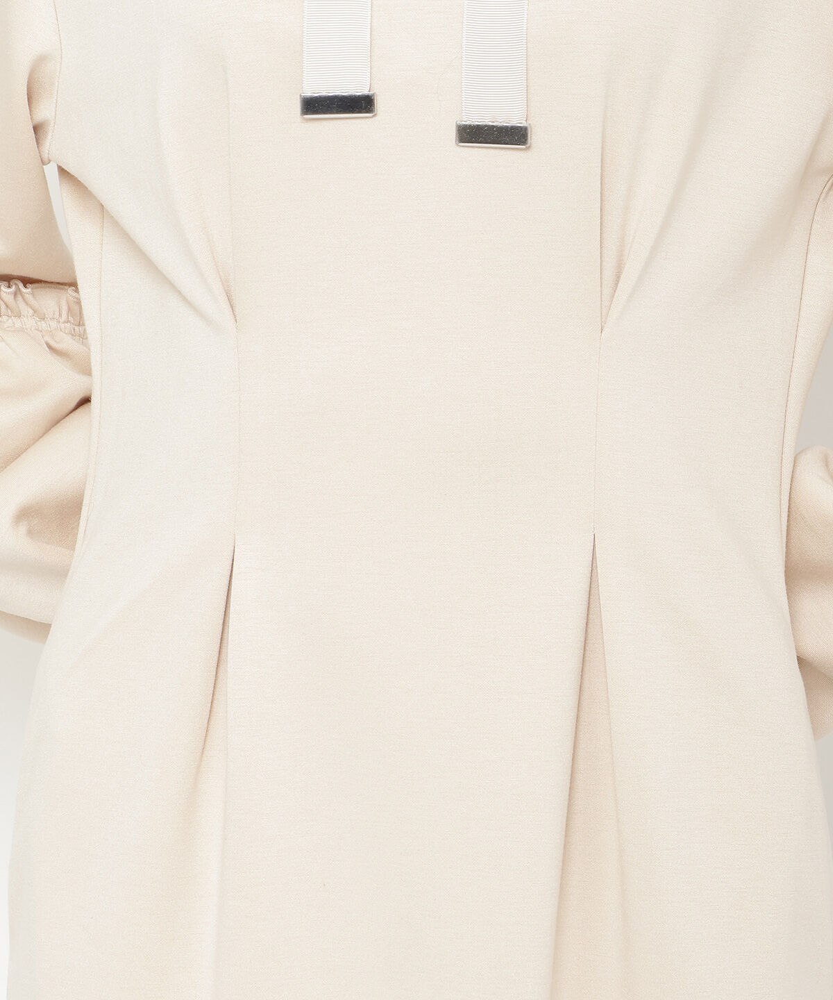 アンドクチュール「アシメフリルスリーブフーディワンピース」|ワンピース|