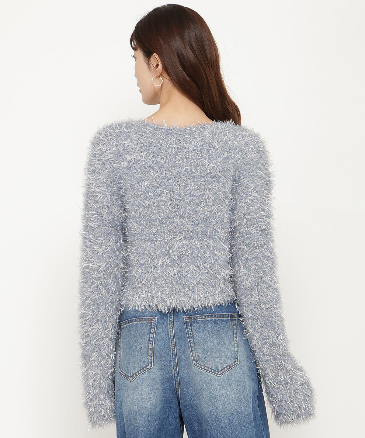 アンドクチュール「ふわニットプルオーバー」|ニット・セーター|