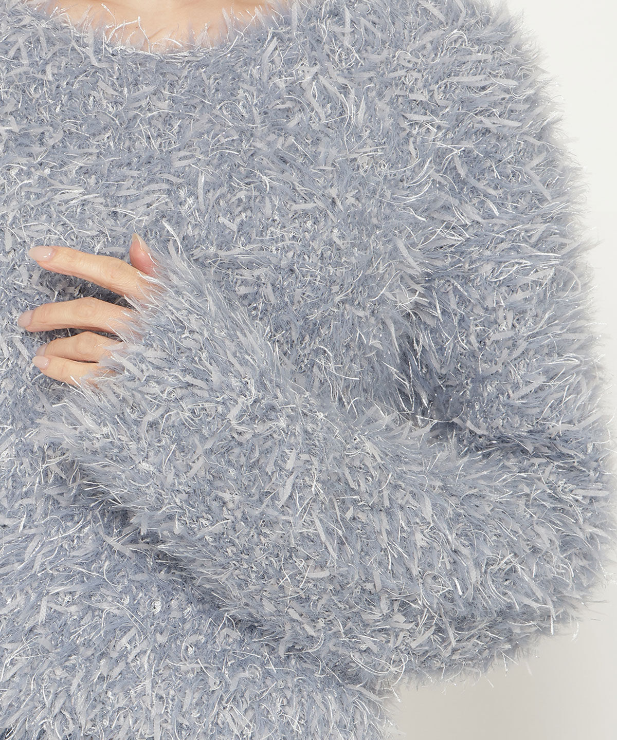 アンドクチュール「ふわニットプルオーバー」|ニット・セーター|