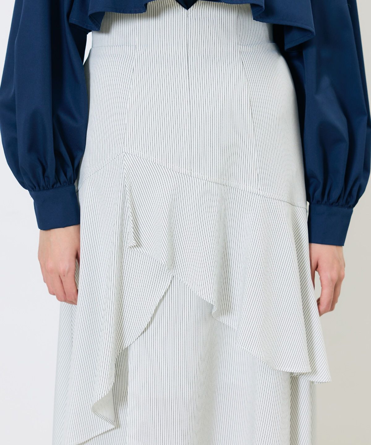 アンドクチュール「レイヤードティアードフリルスカート」|スカート|