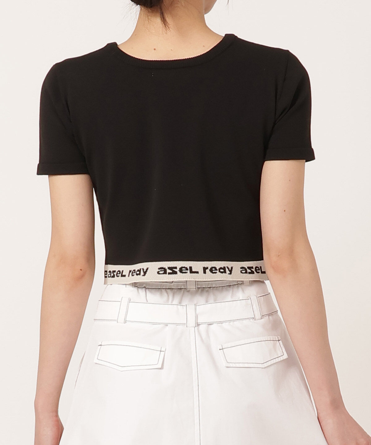 REDYAZEL「ロゴジャガード切り替えプルオーバー」|Tシャツ・カットソー|