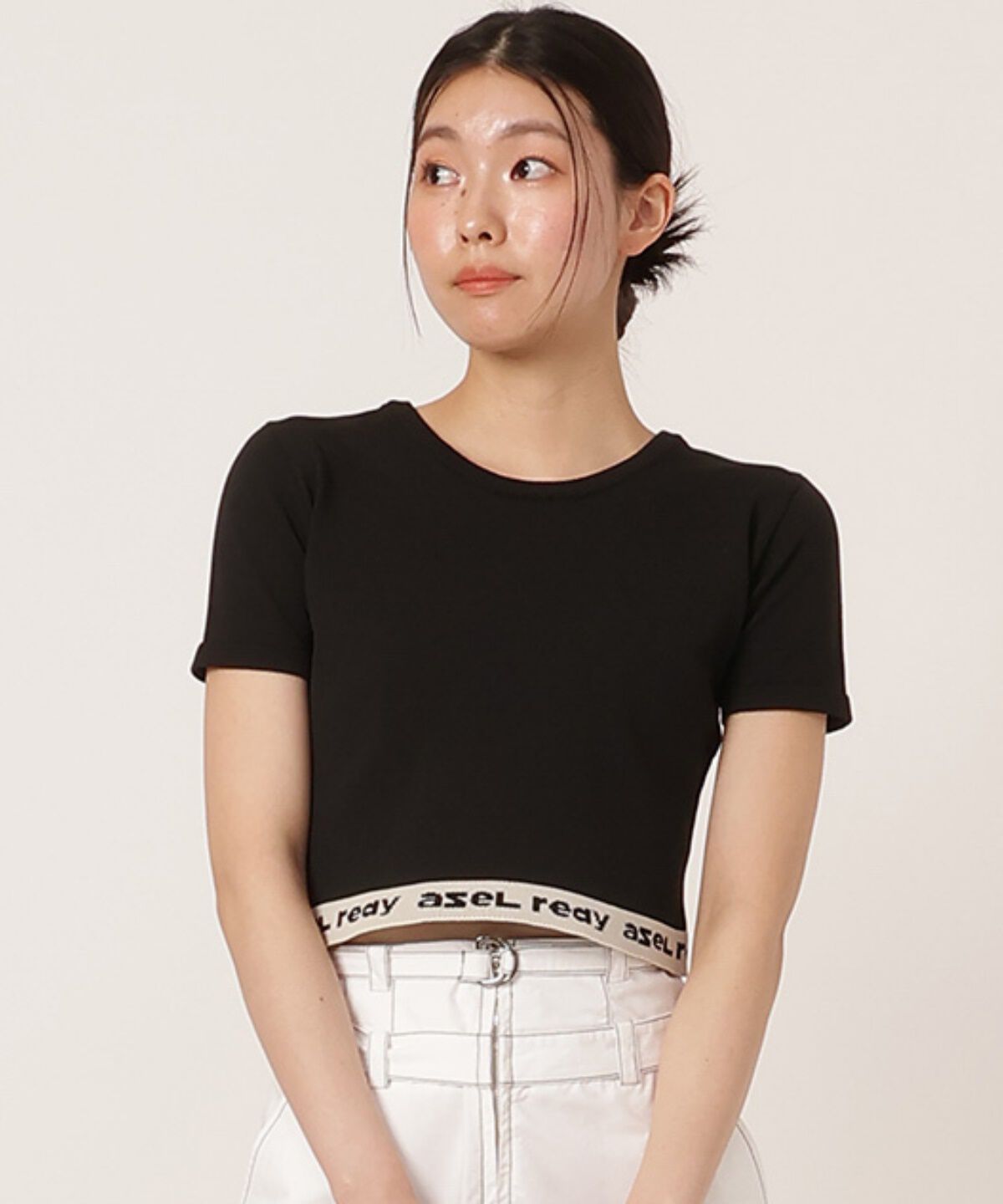 REDYAZEL「ロゴジャガード切り替えプルオーバー」|Tシャツ・カットソー|