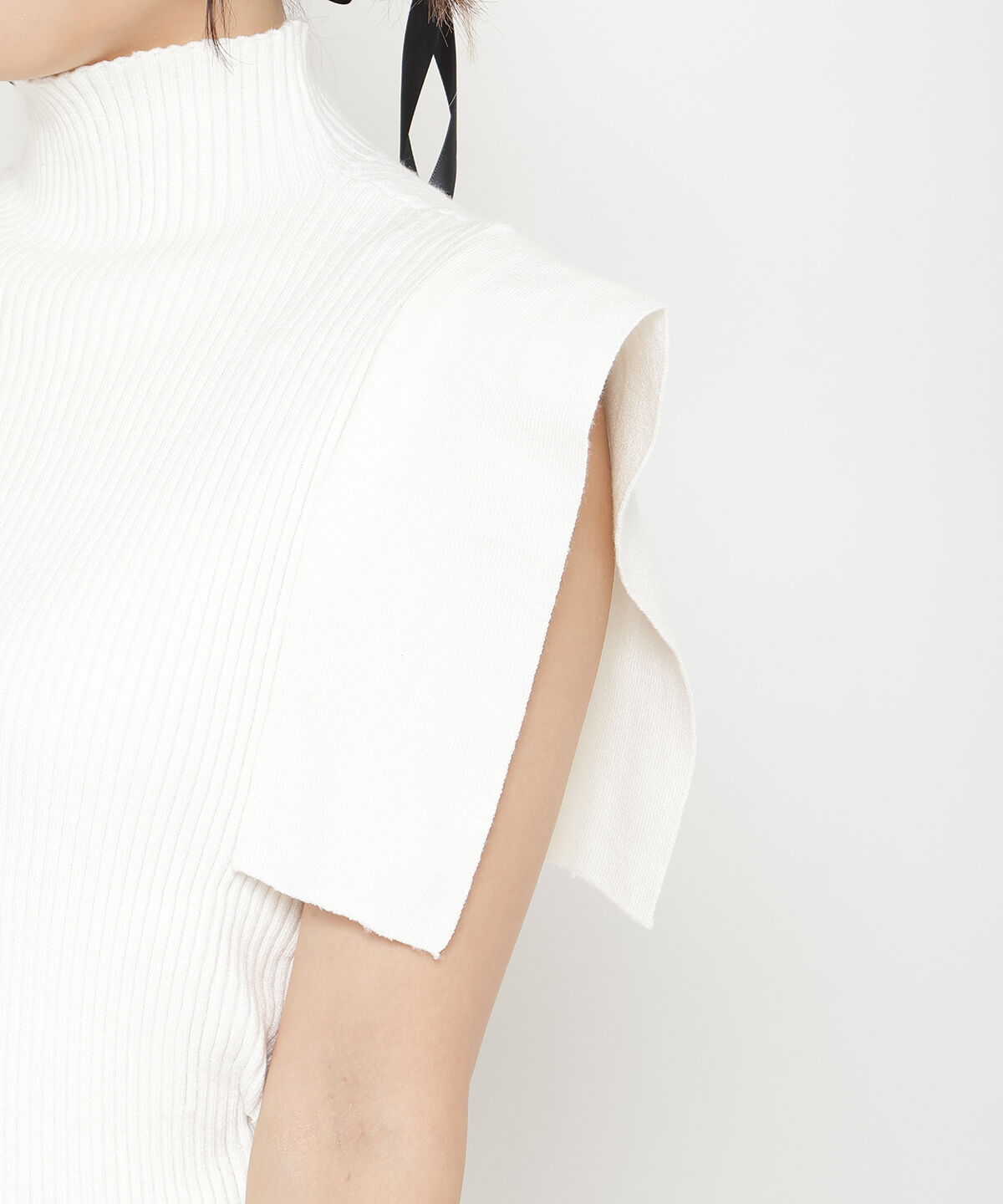 REDYAZEL「スクエアスリーブ ニットトップス」|ニット・セーター|