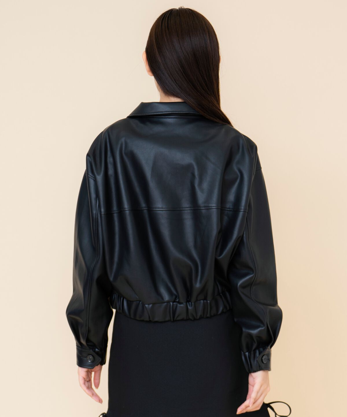 REDYAZEL「フェイクレザーブルゾン」|ブルゾン・スタジャン|