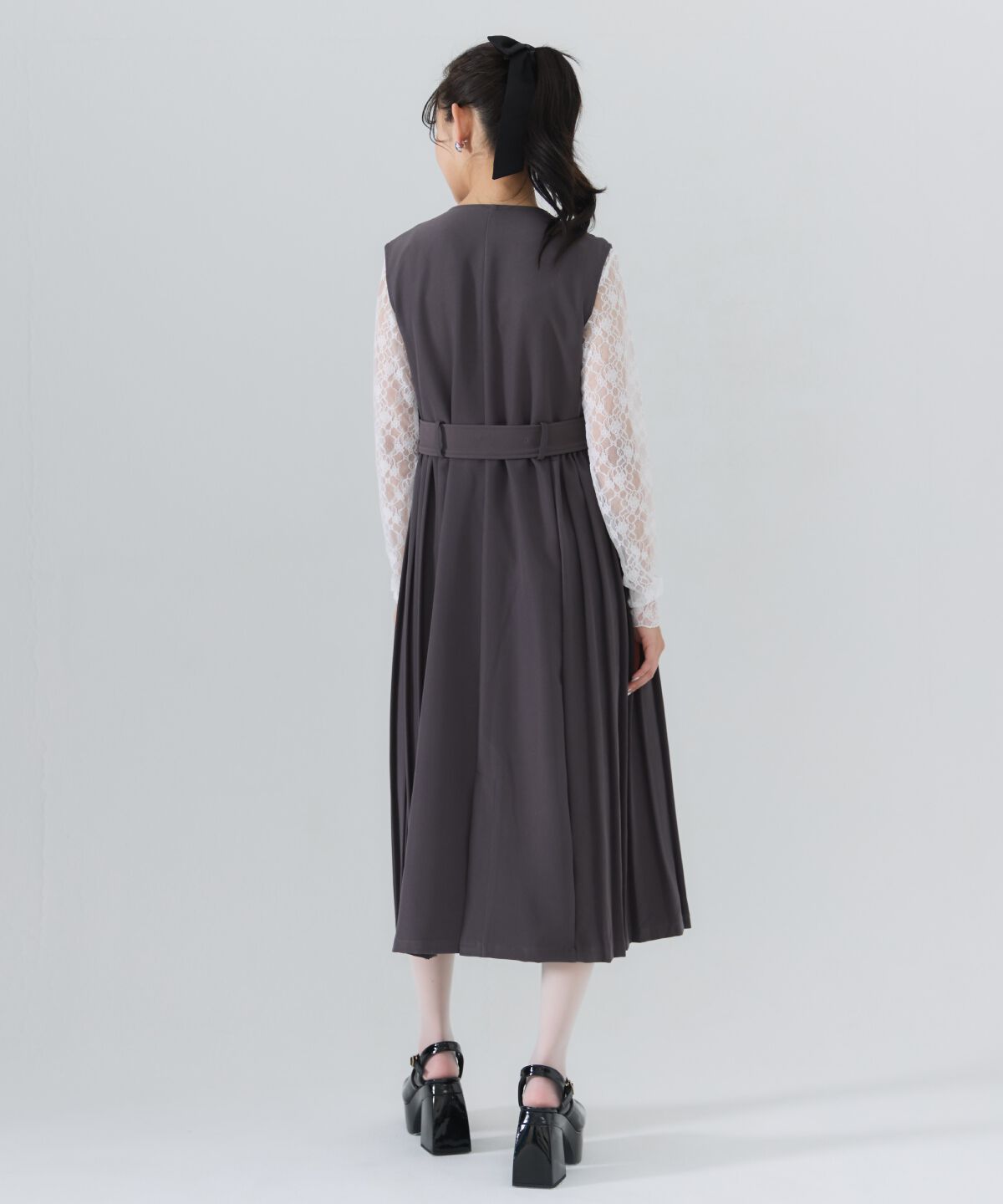 REDYAZEL「3WAYサイドプリーツトレンチコート」|トレンチコート|