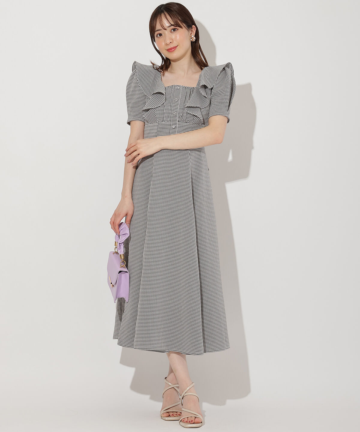 WILLSELECTION「バックリボンフリルワンピース」|ワンピース|