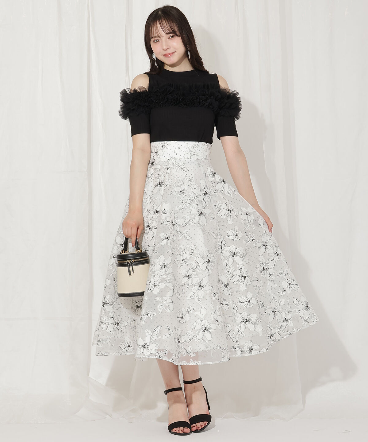 WILLSELECTION「チュールフリルテレコトップス」|Tシャツ・カットソー|