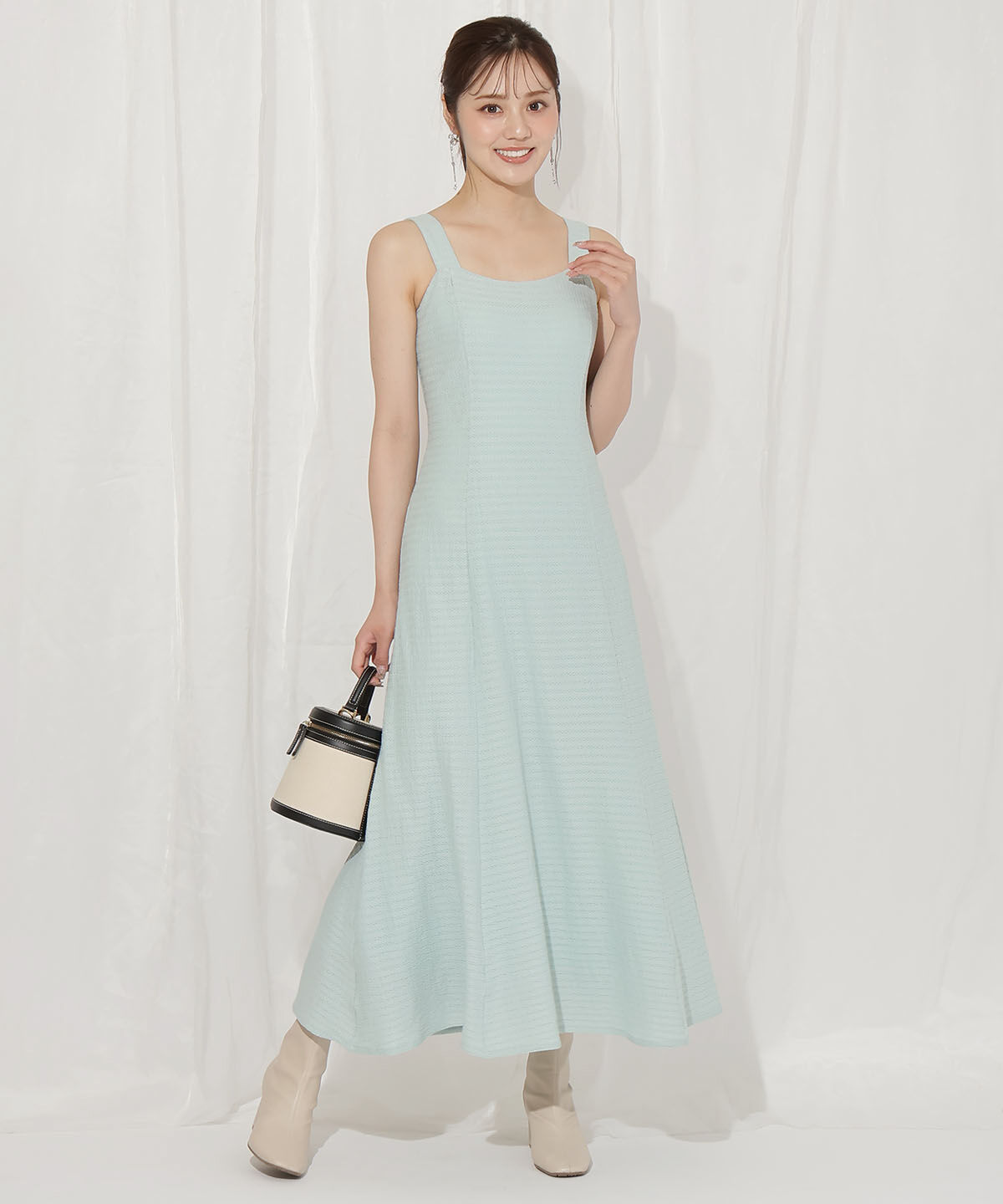 WILLSELECTION「シアーブラウス&times;カットソーマーメイドワンピース」|ワンピース|