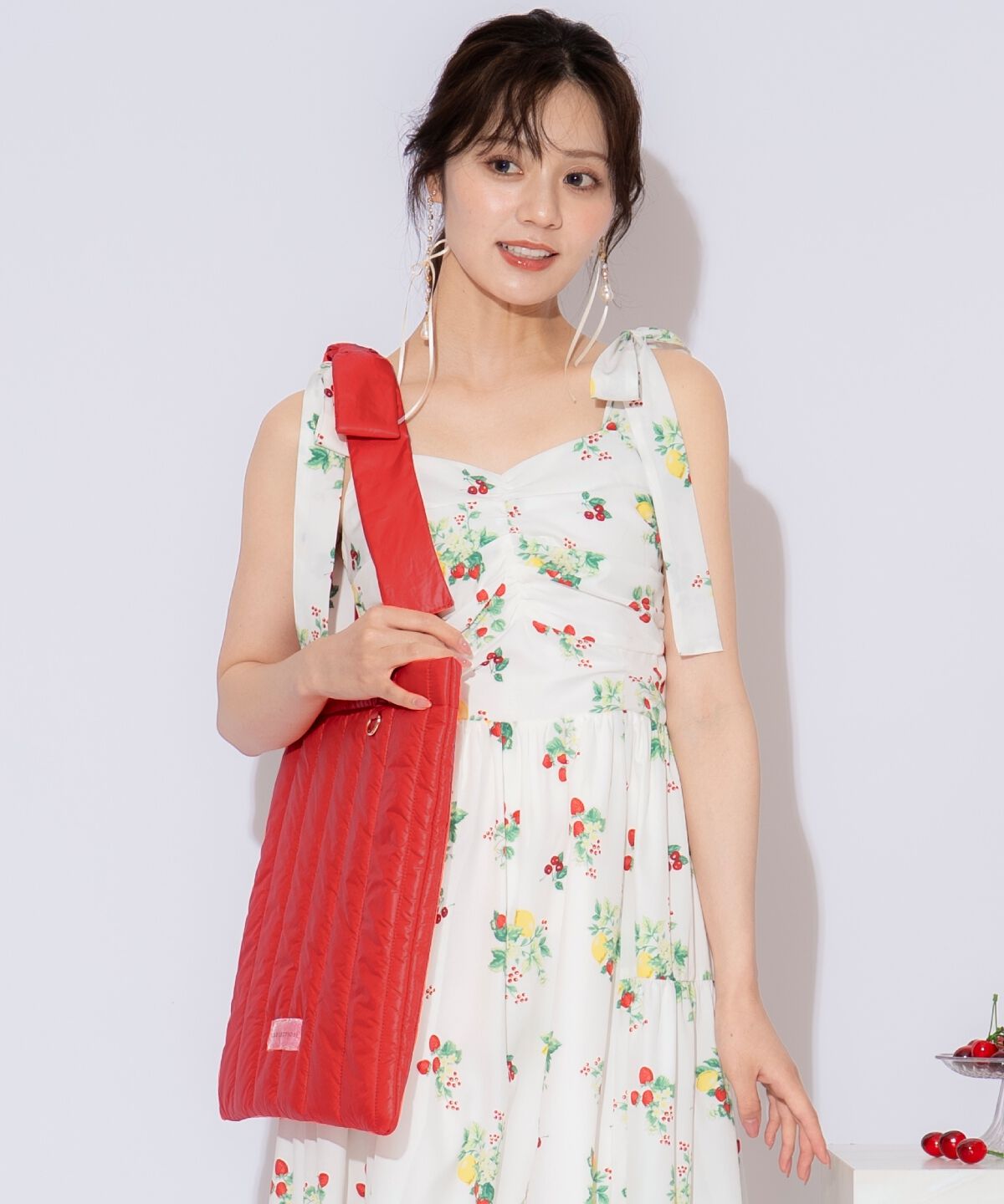 WILLSELECTION「リボンショルダーキルティングトート」|トートバッグ|