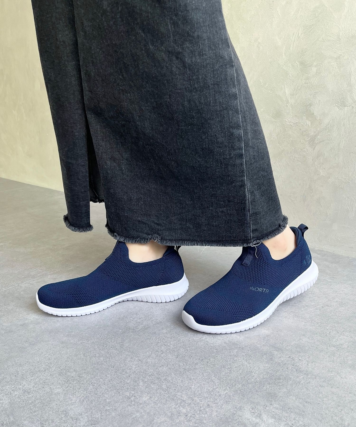 ORiental TRaffic「【累計19万足突破 】 ニット スニーカー /3709 柔らかい 伸縮性 軽量」|スニーカー|