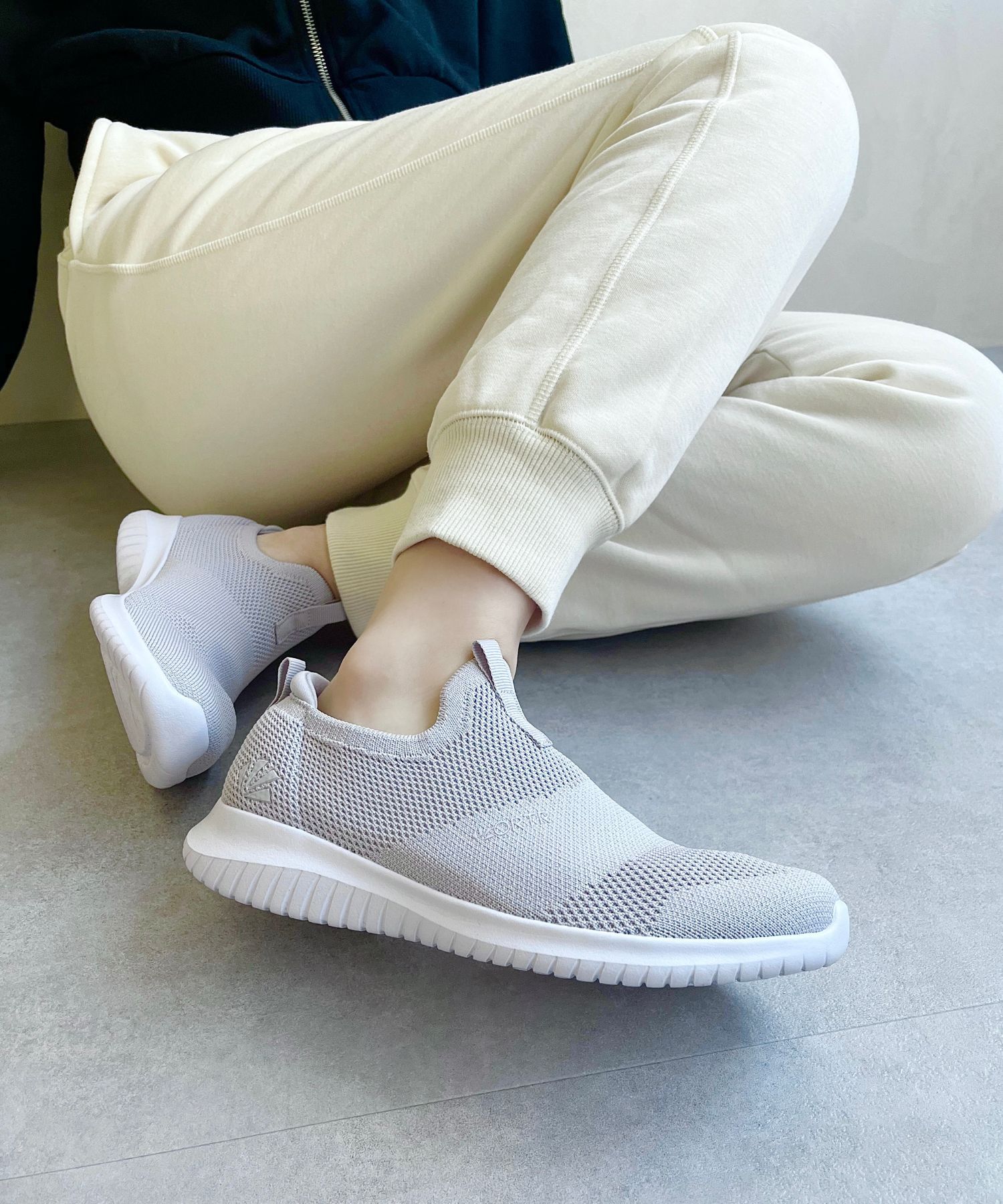 ORiental TRaffic「【累計19万足突破 】 ニット スニーカー /3709 柔らかい 伸縮性 軽量」|スニーカー|