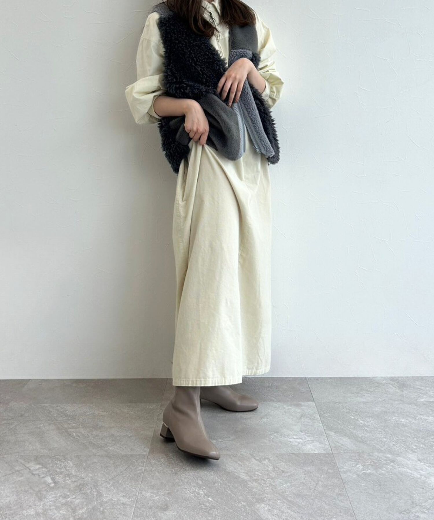 ORiental TRaffic「ソフトレザー メタリックライン ブーツ /31409 柔らかい 履き口に隠しゴム付き」|ショートブーツ|