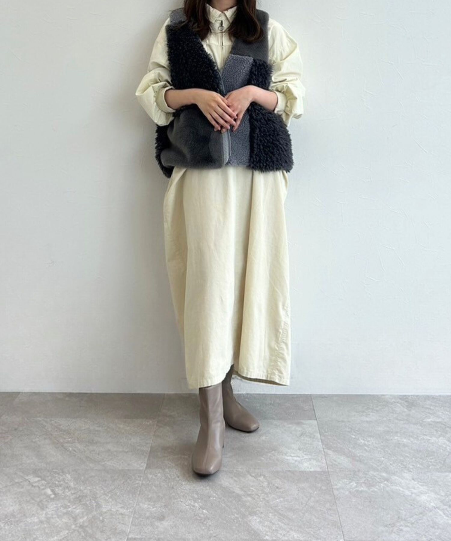 ORiental TRaffic「ソフトレザー メタリックライン ブーツ /31409 柔らかい 履き口に隠しゴム付き」|ショートブーツ|